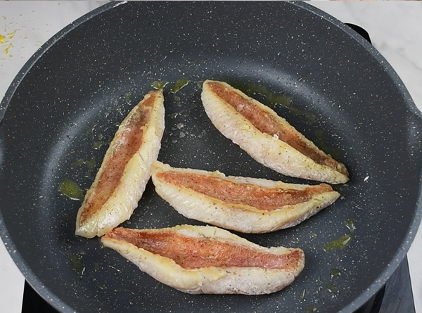 New England Shore Redfish w/ Cannellini & Capers - Step 2